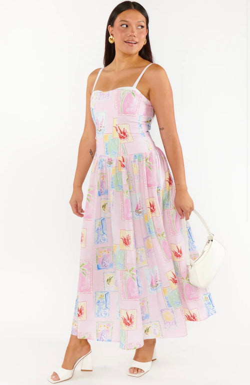 Show me your mumu Hepburn midi Dress